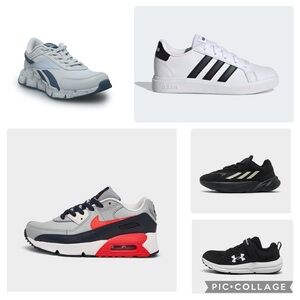 6 Pairs Kids Sneakers